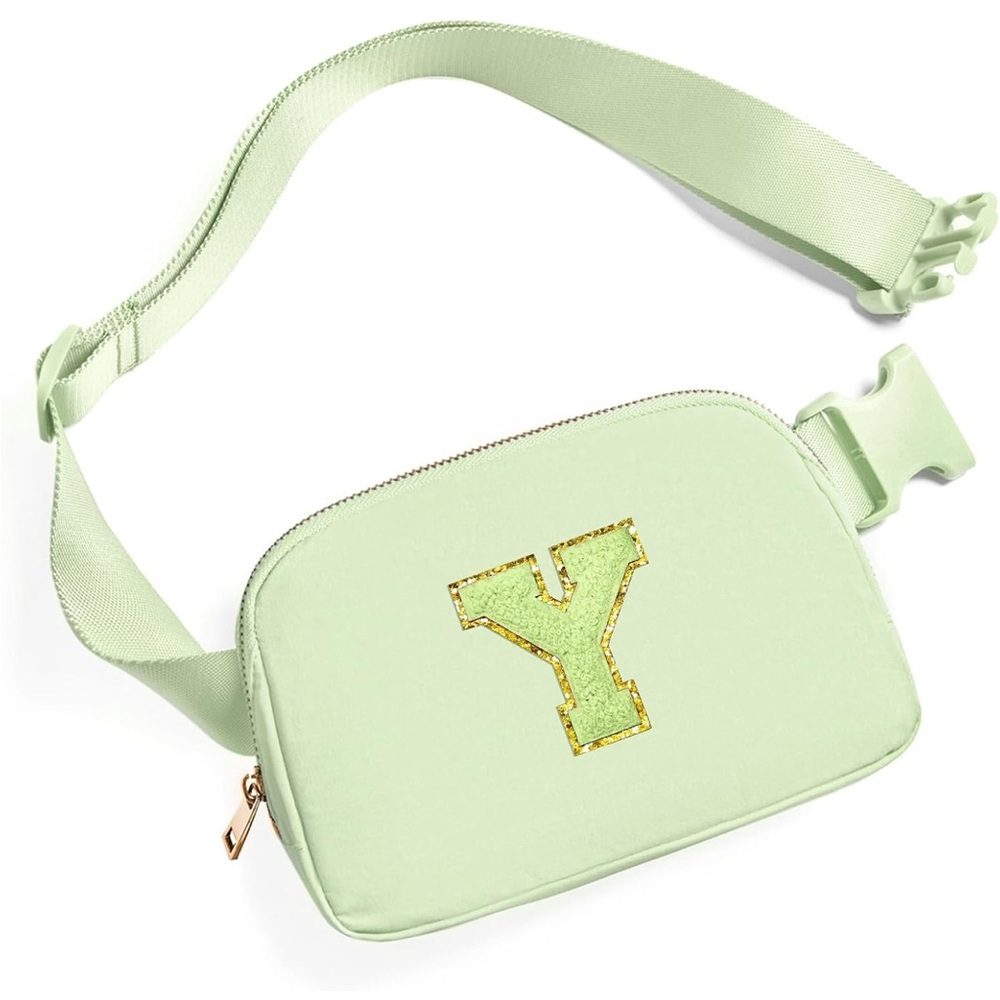 NWT Stoney Clover Inspired Mint Green Crossbody Bag with Gold Accent
